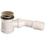 Mcalpine - siphon de douche clic - clac 50 mm, couleur laiton antique Mcalpine - siphon de douche clic - clac 50 mm, couleur laiton antique