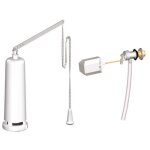 M�canisme complet pour r�servoir haut plastique, silencieux et r�sistant � la corrosion