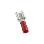 Mecatraction - cosse faston c100sqa6, 35, isol�, rouge, s�rie : s