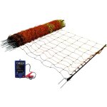 Filet conducteur lectrique pour volaille 50m et lectrificateur 1, 2m hauteur polythylne avec fil ...