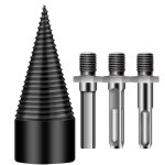 M�che � bois de chauffage - m�che � bois en acier pour fendre les b�ches accessoire d�tachable robust ...