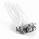 M�che de bougie 20 cm 100 pcs 1 paquet m�che de bougie en coton naturel 100% �cologique - ?m�che de bougie ...