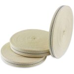 M�che plate pour lampes � huile et torches, 22 mm, 1 m