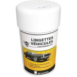 M�duze - lingettes nettoyantes pour v�hicules - bo�te de 80 unit�s - universelles - professionnelles
