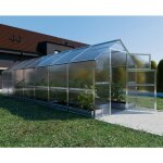 Meistro kodas - certifi serre klasika bernard 2, 35 x 7 m (16, 45 m), 4 mm avec revtement en polycarbonate ...