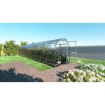 Meistro kodas - certifi serre klasika slim 2 x 12 m (24 m) , 4 mm avec revtement en polycarbonate