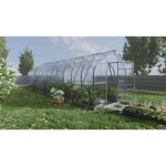 Meistro kodas - certifi serre klasika standard 20m2, 2, 5m x 8m, 6 mm avec revtement en polycarbonate ...