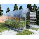 Meistro kodas - certifi� serre klasikadrop 10m2, 2, 5m x 4m, 6 mm avec rev�tement en polycarbonate