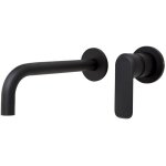 Sphera - mélangeur encastré lavabo noir mat avec levier monocommande mod. alma Sphera - mélangeur encastré lavabo noir mat avec levier monocommande mod. alma