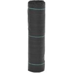 Membrane anti - mauvaises herbes noir 0, 5x50 m pp - vidaxl