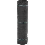 Membrane anti - mauvaises herbes noir 0, 5x50 m pp - vidaxl