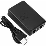 Memkey - 2 ports commutateur rseau rj45 commutateur rseau ordinateur intranet ethernet adaptateur rpartiteu ...