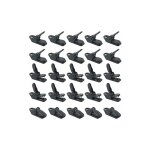 Memkey - 25pcs / sac noir tente clips, coupe - vent pour auvent colliers de serrage plastique vent corde ... Memkey - 25pcs / sac noir tente clips, coupe - vent pour auvent colliers de serrage plastique vent corde ...