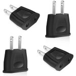 Memkey - lot de 4 adaptateurs de voyage européens américains - adaptateur de prise de voyage européen ... Memkey - lot de 4 adaptateurs de voyage européens américains - adaptateur de prise de voyage européen ...