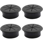4 pices couvercle de filetage de cble table passe - cable passage bureau table ronds cache - cable ...