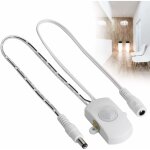 4a dc 5 - 24v mini dtecteur de mouvement infrarouge pir commutateur bande lumineuse flexible led, blanc ...