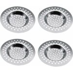 Bouchon vier crpine, 4 pices bouchon crpine d'vier cuisine en acier inoxydable, bouchon de crpine ...