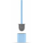 Brosse wc silicone plate - brosse toilette et supports, anti - goutte, antibactrienne, balayette wc ...