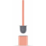 Brosse wc silicone plate - brosse toilette et supports, anti - goutte, antibactrienne, balayette wc ...