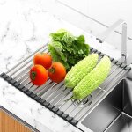 Memkey - egoutoire vaisselle cuisine, egouttoir vaisselle pliable, egoutoire vaisselle cuisine inox, ...