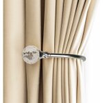 Embrasses à rideaux crochets murals u métal curtain tiebacks, rideau metallique 2 pack (argent) Embrasses à rideaux crochets murals u métal curtain tiebacks, rideau metallique 2 pack (argent)
