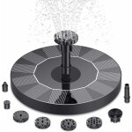 Fontaine solaire extrieur flottante, pompe solaire d'tang  6 buses, fontaine solaire pour jardins, ...
