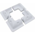 Memkey - support panneau solaire 4 angles, sans perage, pour installations de camping - car et caravanes ...
