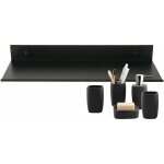 Tagre murale flottante salle de bain tagre rectangulaire en aluminium mat tablette murale robuste ...