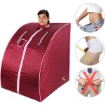 M�nage � vapeur t�l�commande haloyo pour bain de sauna, amincissement, d�toxification, th�rapie corporelle, ...