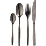 Laguiole cuisson - m�nag�re 24 pi�ces -  elora noir