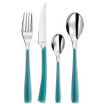 Mnagre 24 pices turquoise amefa 2224sgaf11c71