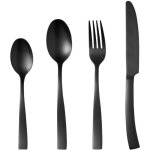 Mnageres - arthur martin - am5136 - 24 pieces - acier inoxydable - finition noir