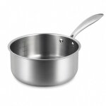 Menastyl - casserole en acier inoxydable 20cm, triply