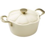 Menastyl - faitout en aluminium recycl 24cm, dahlia