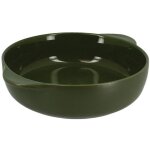 Menastyl - octave plat a four rond 950 ml vert 20 cm en gres