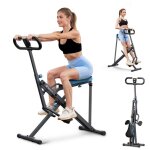 Merach - appareil de fitness, type quitation, rsistance rglable, pliable, 160 kg, cran lcd, pour ...