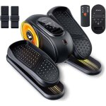 Merach - elliptique compact, silencieux, r�versible avant et arri�re, �cran lcd, r��ducation et fitness ...