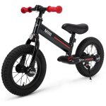 Mini draisienne enfant - 1  3 ans - pneus en caoutchouc 12  - noir