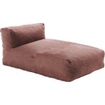 Oviala ? m�ridienne modulable terracotta pour salon de jardin ? tissu olefin r�sistant aux uv ? dimensions ...