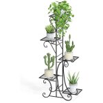 Métal Étagère à fleurs porte plantes fer forgé etagere plante extérieur intérieur de 5 niveaux pour maison ... Métal Étagère à fleurs porte plantes fer forgé etagere plante extérieur intérieur de 5 niveaux pour maison ...