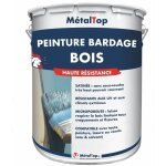 Metaltop - peinture bardage bois - pot 1 l - 4010 - t�l�magenta