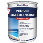 Metaltop - peinture margelle piscine - pot 1 l - 5018 - bleu turquoise