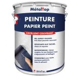 Metaltop - peinture papier peint - pot 1 l - 1002 - jaune sable