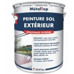 Metaltop - peinture sol exterieur - pot 1 l - 7033 - gris ciment Metaltop - peinture sol exterieur - pot 1 l - 7033 - gris ciment