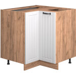 Meuble d'angle fame - line, blanc campagne, 80. 5cm , pt ch�ne, vicco