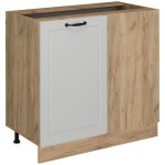 Meuble d'angle r - line, blanc campagne, 86cm sans pt, vicco