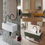 Meuble bain vasque suspendue guest