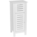 Meuble bas 1 porte 1 tiroir mdf - santorin tendance