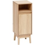 Meuble de salle de bain abana 1 porte bois clair - 5five