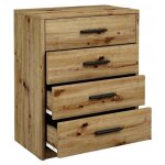 Artisan - commode bodo 60cm 4s 4 tiroirs